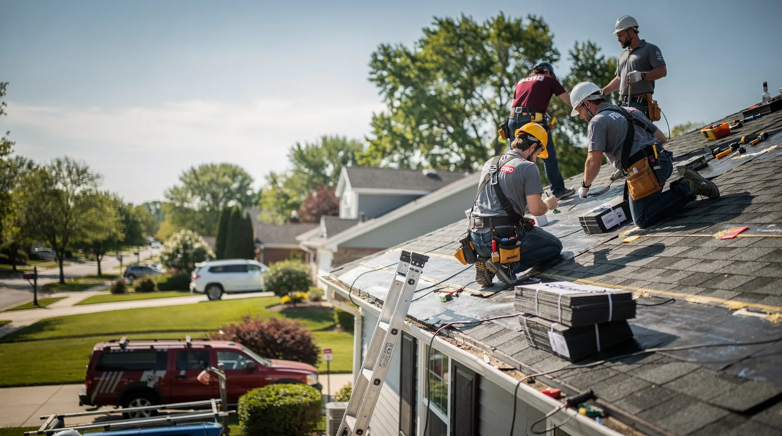 Roof Repair in Sullivan, IL around you